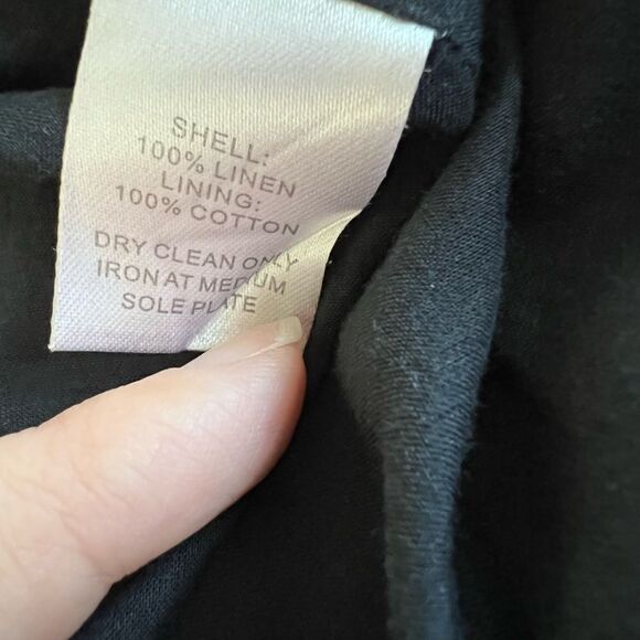 Peruvian Connection Linen Floral Dress Size Removed - Picture 11 of 12